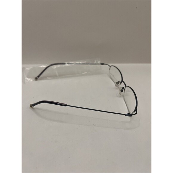 Max Studio Eyeglasses MX106 HalfRim Designer Demo Lens Blue 48-17-135 - Picture 5 of 7